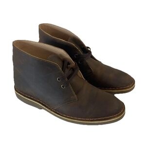 Clarks Women's Desert Boot Chukka Dark Brown Casual Ankle Classic